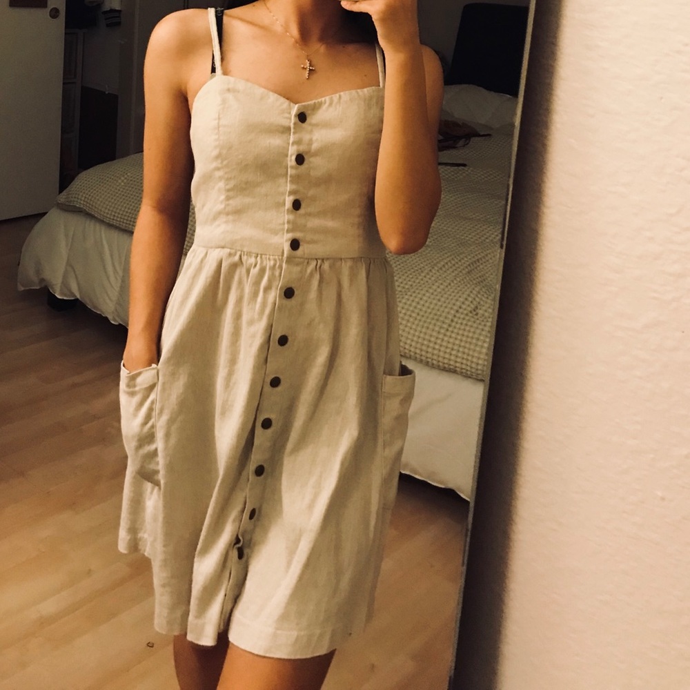 Button down dress